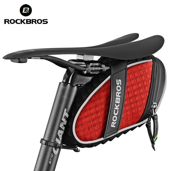 Rhinowalk Bike Saddle Bag 1.2L Waterproof Bicycle Seat Bag Mountain Road  Bike Under Seat Storage Bag Cycling Accessories : : Sports &  Outdoors