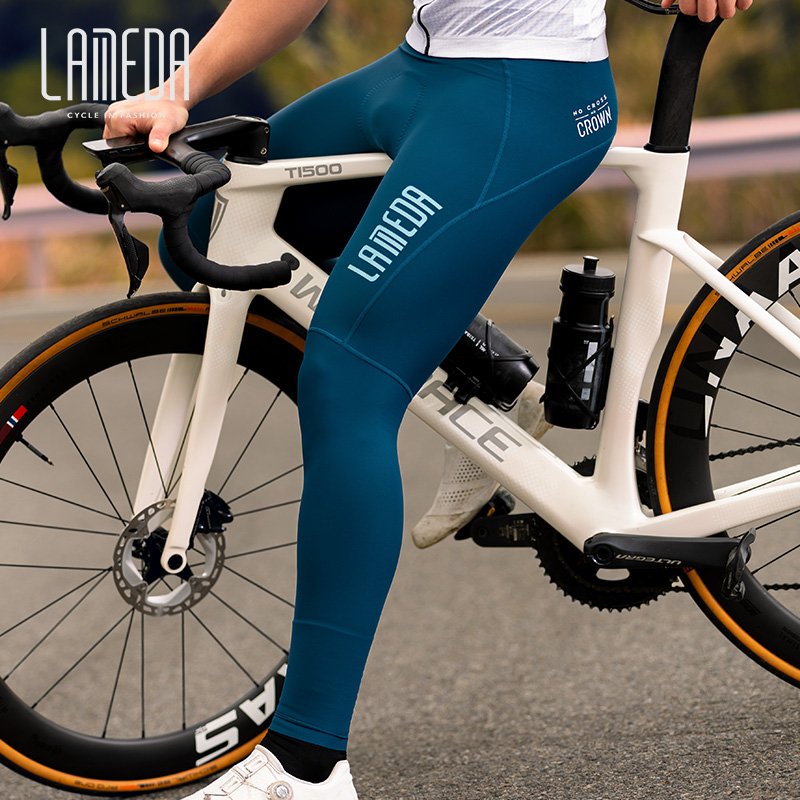 LairschDan 2022 Thermal Fleece Cycling Long Pant Pro Mountain Bike